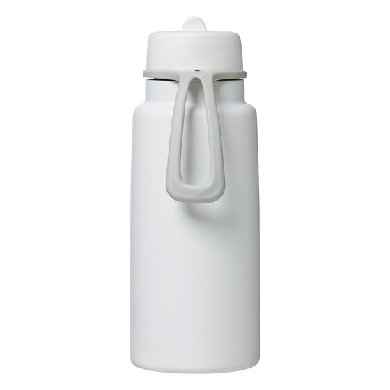 B.Box Insulated Flip Top Bottle 1L - White Out - BentoBliss