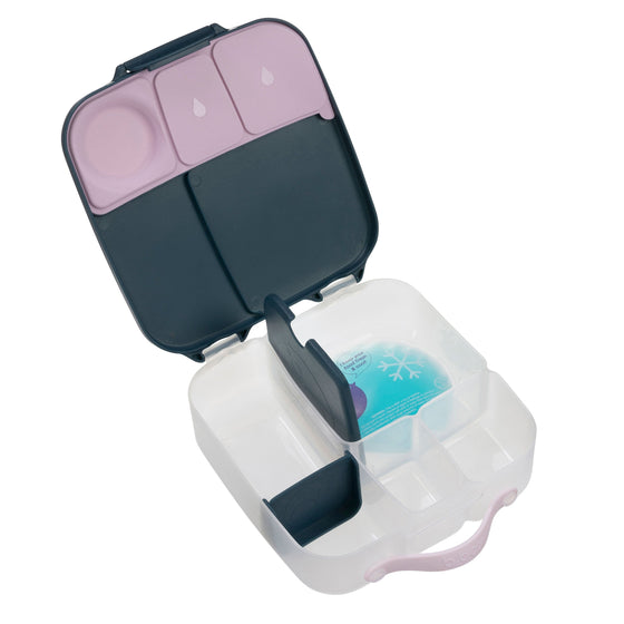 B.Box large lunchbox in Indigo Rose with leakproof seals