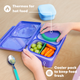 Omiebox Up Hot & Cold Kids Lunch Box - Cherry Pink - BentoBliss