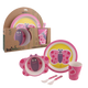 Bambeco 5-piece kids meal set - Lady Bug - BentoBliss