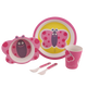Bambeco 5-piece kids meal set - Lady Bug - BentoBliss