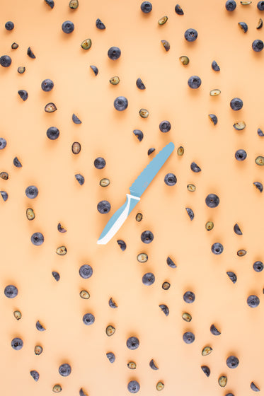 Kiddikutter Kids Knife - Sky Blue - BentoBliss