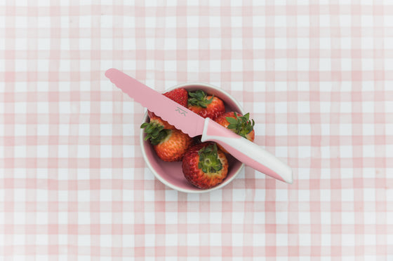 Kiddikutter Kids Knife - Blush - BentoBliss