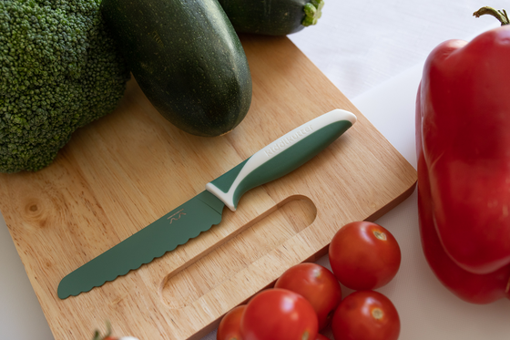 Kiddikutter Kids Knife - Fern - BentoBliss