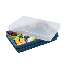 Melii Luxe Snackle Box - Blue - BentoBliss