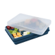 Melii Luxe Snackle Box - Blue - BentoBliss