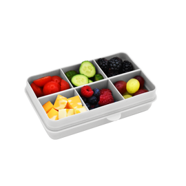 Melii Luxe Snackle Box Mini - Ivory - BentoBliss