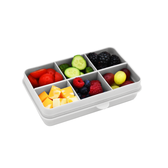 Melii Luxe Snackle Box Mini - Ivory - BentoBliss