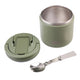 Oasis Insulated Food Flask 550ml - Olive Green