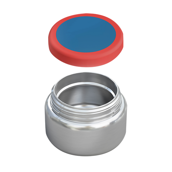 Omiebox Up Hot & Cold Kids Lunch Box - Cosmic Blue - BentoBliss