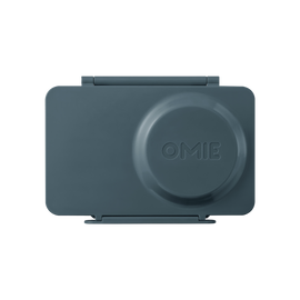 Omiebox Up Hot & Cold Kids Lunch Box - Graphite - BentoBliss