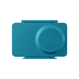 Omiebox Up Hot & Cold Kids Lunch Box - Teal Green - BentoBliss