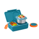 Omiebox Up Hot & Cold Kids Lunch Box - Teal Green - BentoBliss