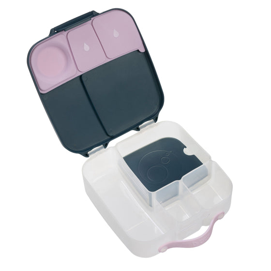 B.Box large lunchbox in Indigo Rose with leakproof seals