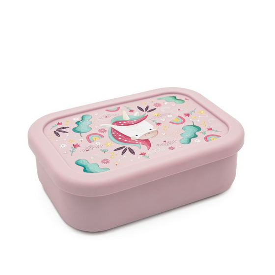 Sassi Silicone Lunch Box - Sparkly the Unicorn - BentoBliss