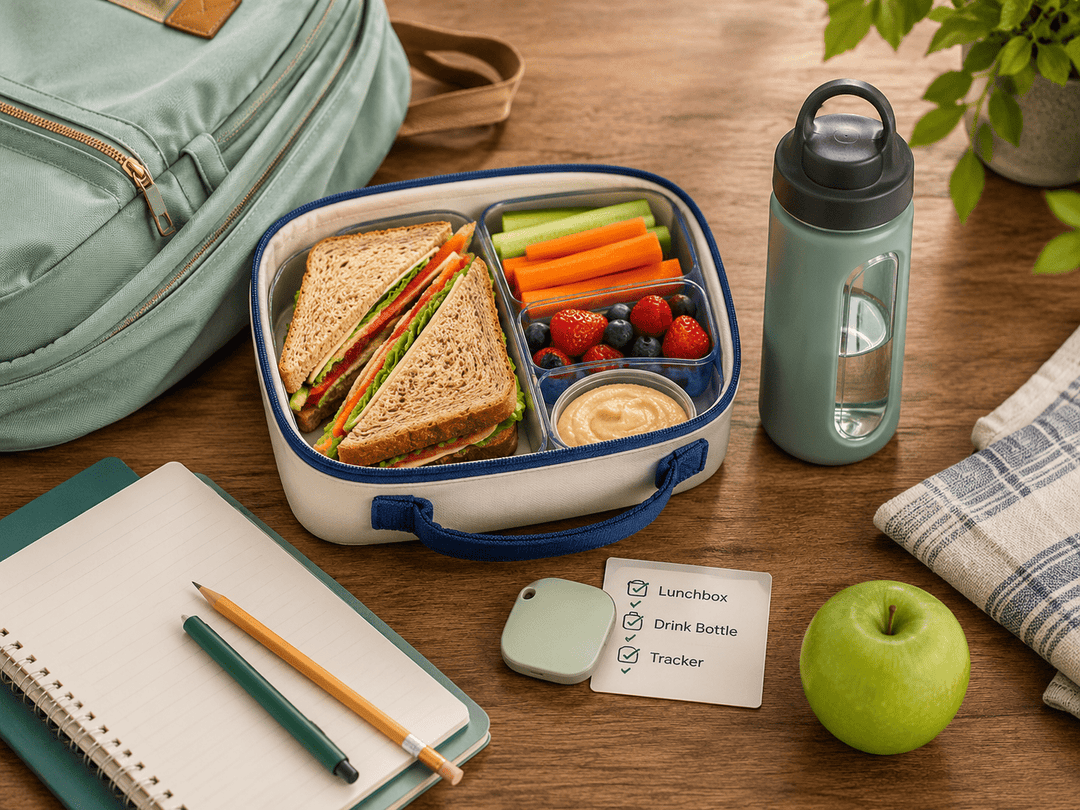 Complete Back-to-School Kit for Australian Parents: Lunchbox, Drink Bottle, and Now a Tracker - BentoBliss