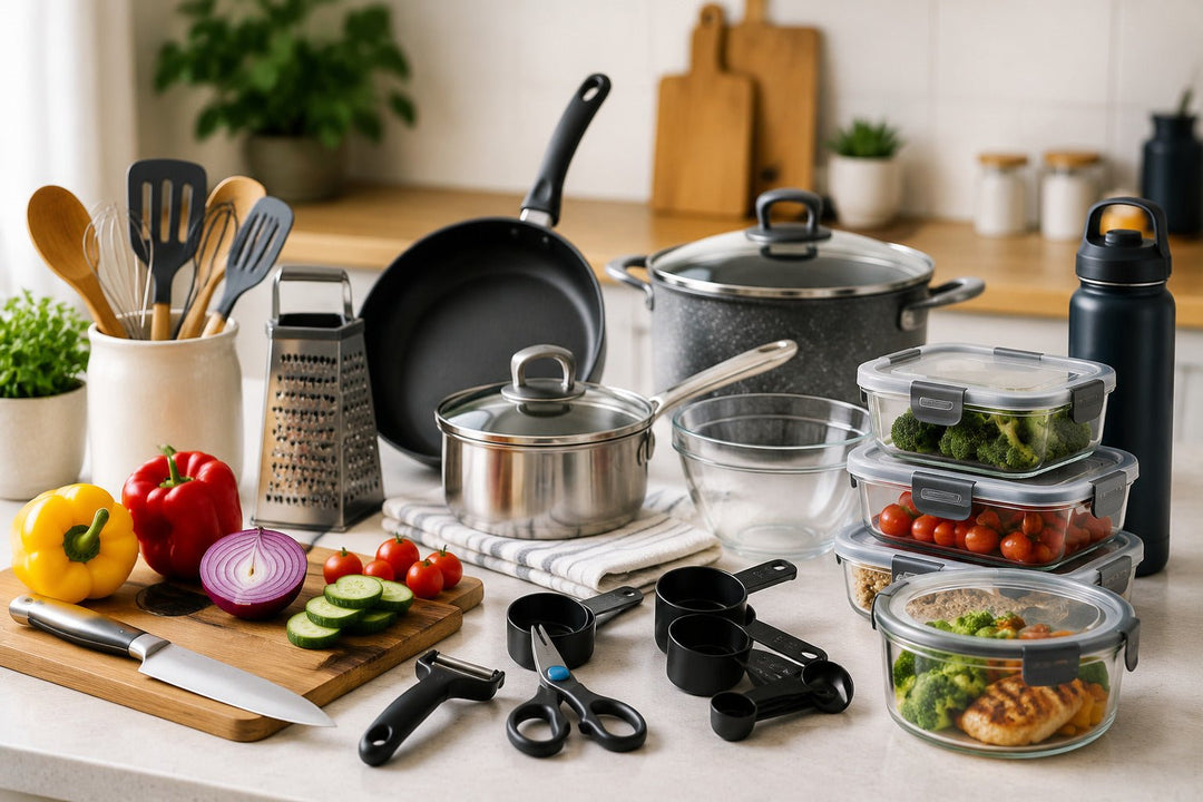 Kitchen Essentials Checklist to Stock Your Kitchen Without Overbuying - BentoBliss