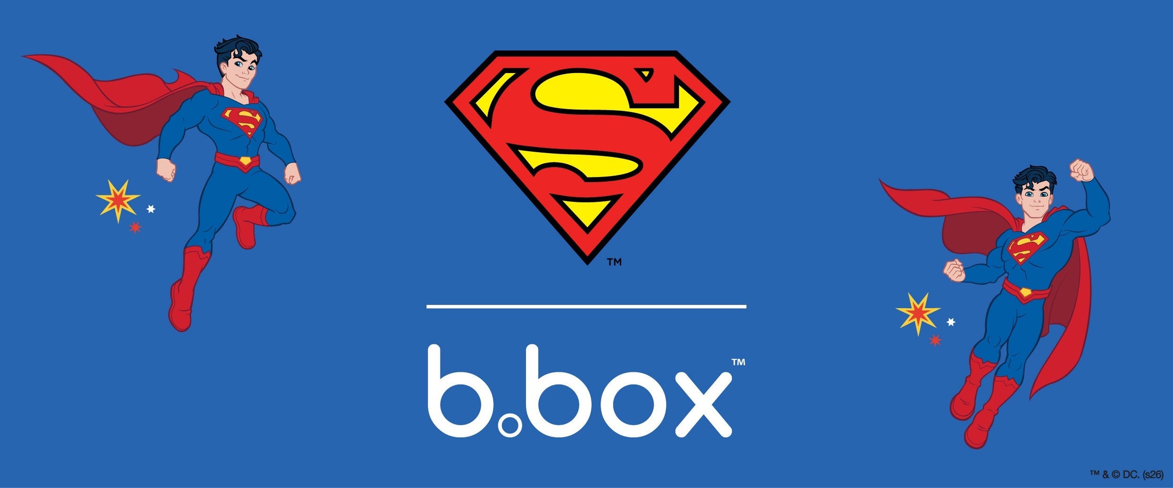 B.Box Licensed Superman - BentoBliss