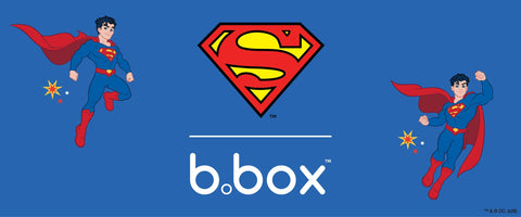 B.Box Kids Lunch And Hydration Superman Collection
