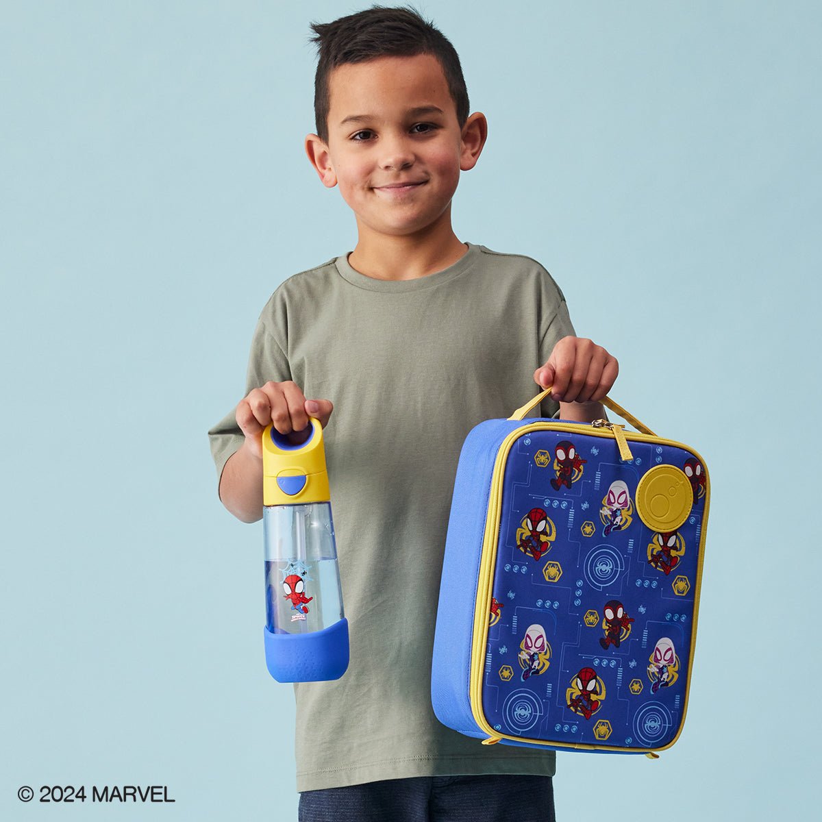 B.Box Tritan™ drink bottle 600ml - Spidey - BentoBliss