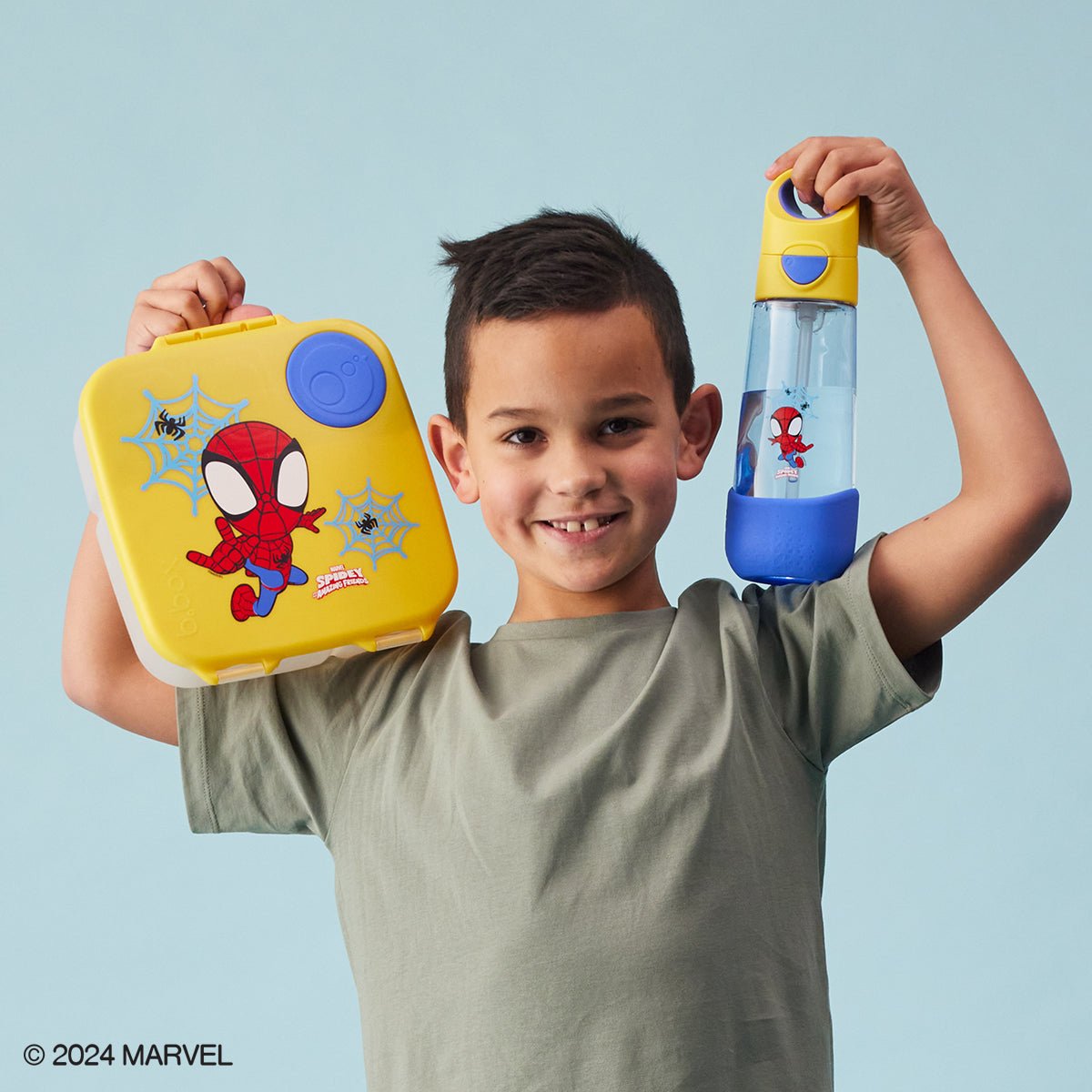 B.Box Tritan™ drink bottle 600ml - Spidey - BentoBliss