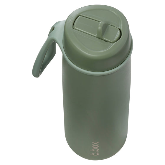 B.Box Insulated Flip Top Bottle 690ml - Olive