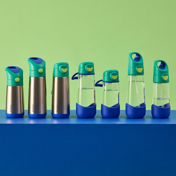 B.Box Insulated Drink Bottle 350ml - Electric Jungle