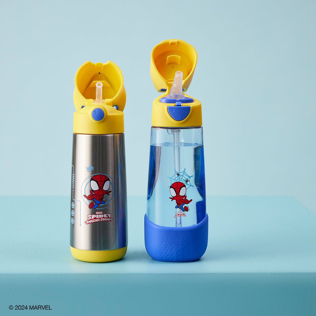 B.Box Tritan™ drink bottle 600ml - Spidey - BentoBliss
