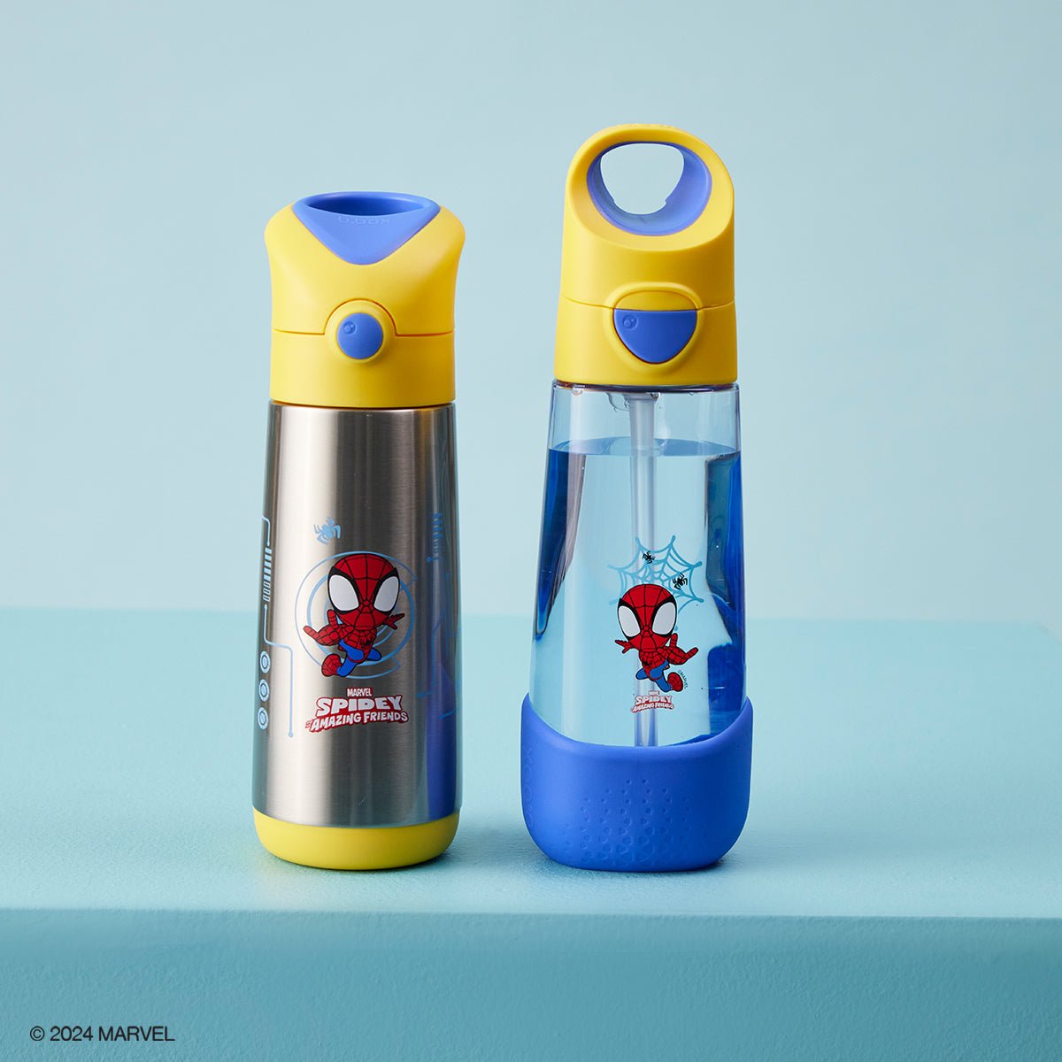 B.Box Tritan™ drink bottle 600ml - Spidey - BentoBliss
