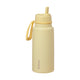 B.Box Insulated Flip Top Bottle 1L - Lemon Twist - BentoBliss 