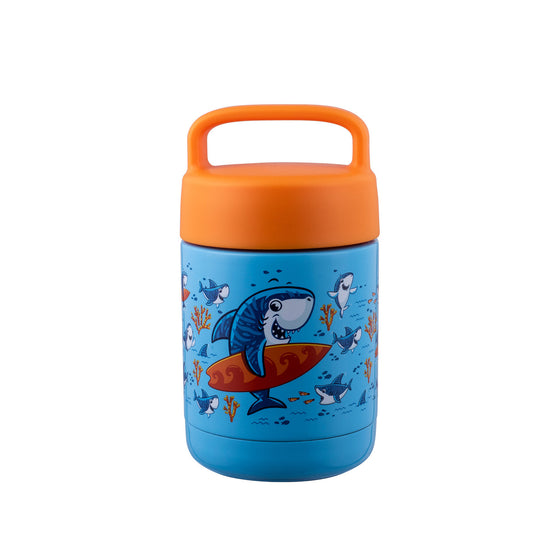 Avanti YumYum Food Jar 375ml - Surfing Sharkie