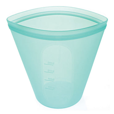 Avanti Pinch And Lock Silicone Reusable Bag 250ml Blue - Front