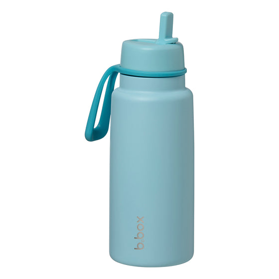 B.Box Insulated Flip Top Bottle 1L - Lagoon - BentoBliss 