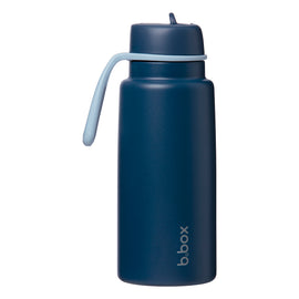 B.Box Insulated Flip Top Bottle 1L - Midnight - BentoBliss 