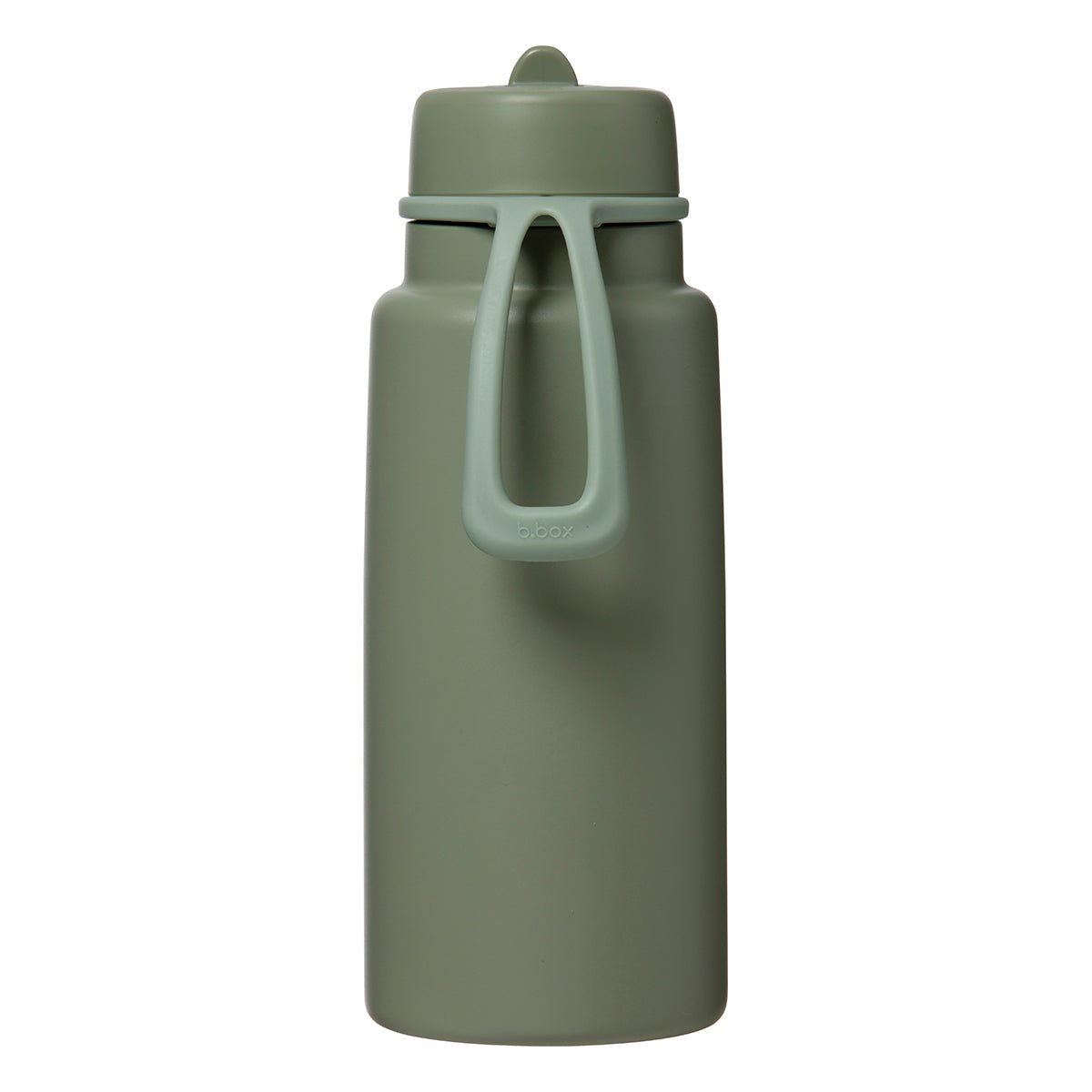 B.Box Insulated Flip Top Bottle 1L - Olive - BentoBliss