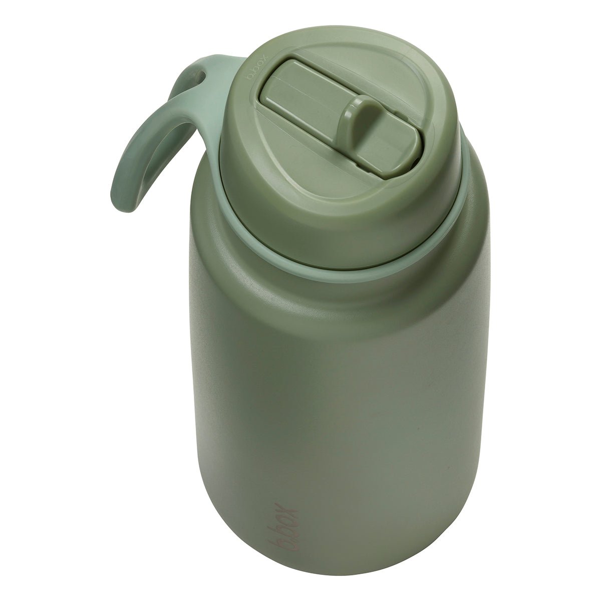 B.Box Insulated Flip Top Bottle 1L - Olive - BentoBliss