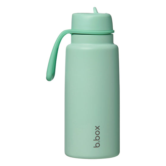 B.Box Insulated Flip Top Bottle 1L - Spearmint - BentoBliss 