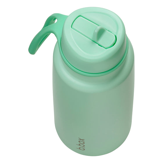 B.Box Insulated Flip Top Bottle 1L - Spearmint - BentoBliss 