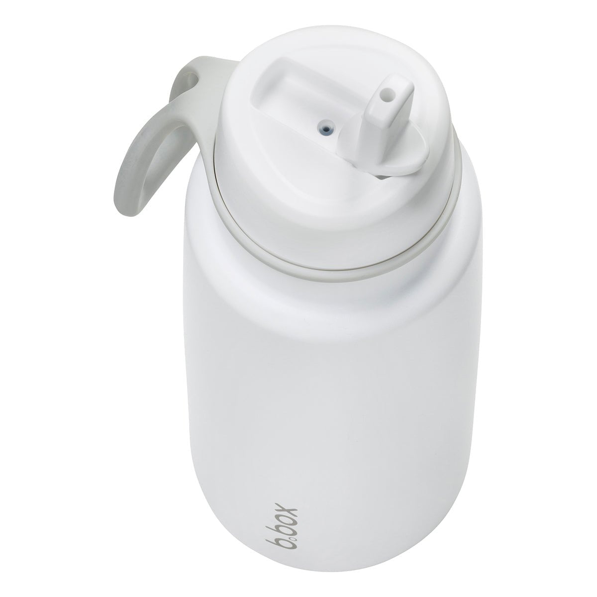 B.Box Insulated Flip Top Bottle 1L - White Out - BentoBliss