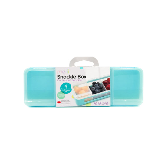 Melii 4 Compartment Snackle Box 2pk - Box Packaging