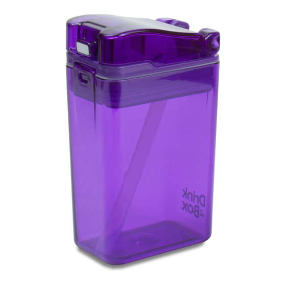 Precidio Drink in the Box Small - Purple - BentoBliss 