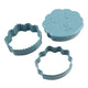 Melii Luxe 3-IN-1 Sandwich Cutters Set of 2