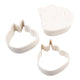 Melii Luxe 3-IN-1 Sandwich Cutters Set of 2