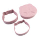 Melii Luxe 3-IN-1 Sandwich Cutters Set of 2