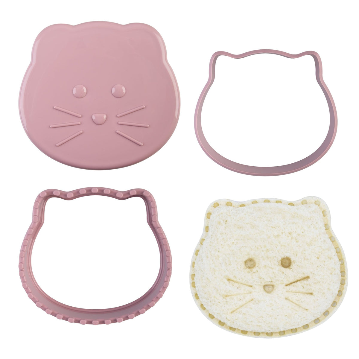 Melii Luxe 3-IN-1 Sandwich Cutters Set of 2 - BentoBliss