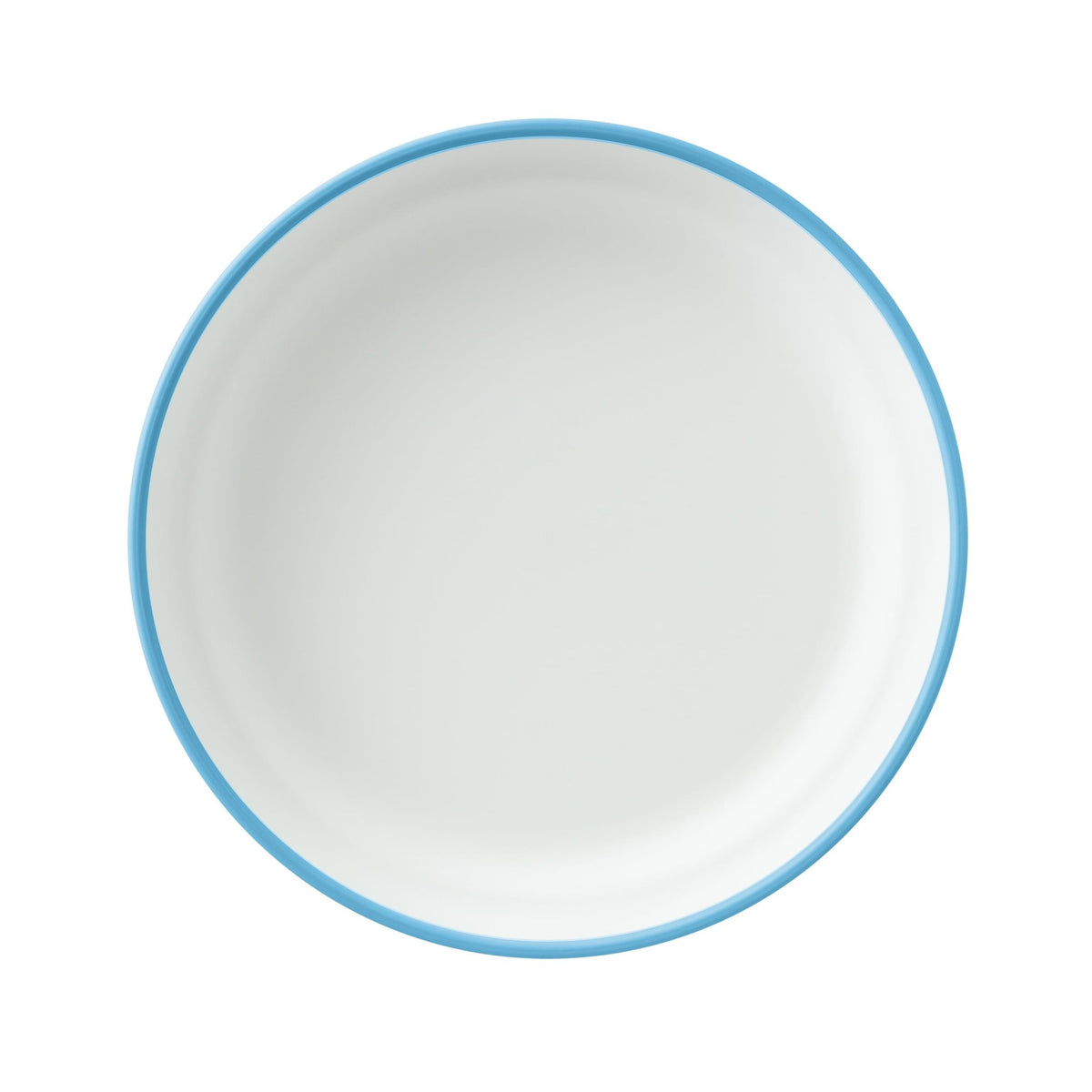 Omie Easy Scoop Plate With Divider - Blue - BentoBliss