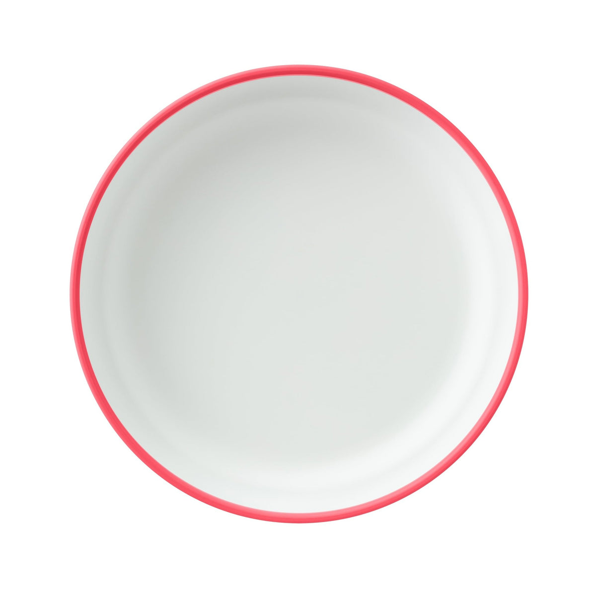 Omie Easy Scoop Plate With Divider - Pink - BentoBliss