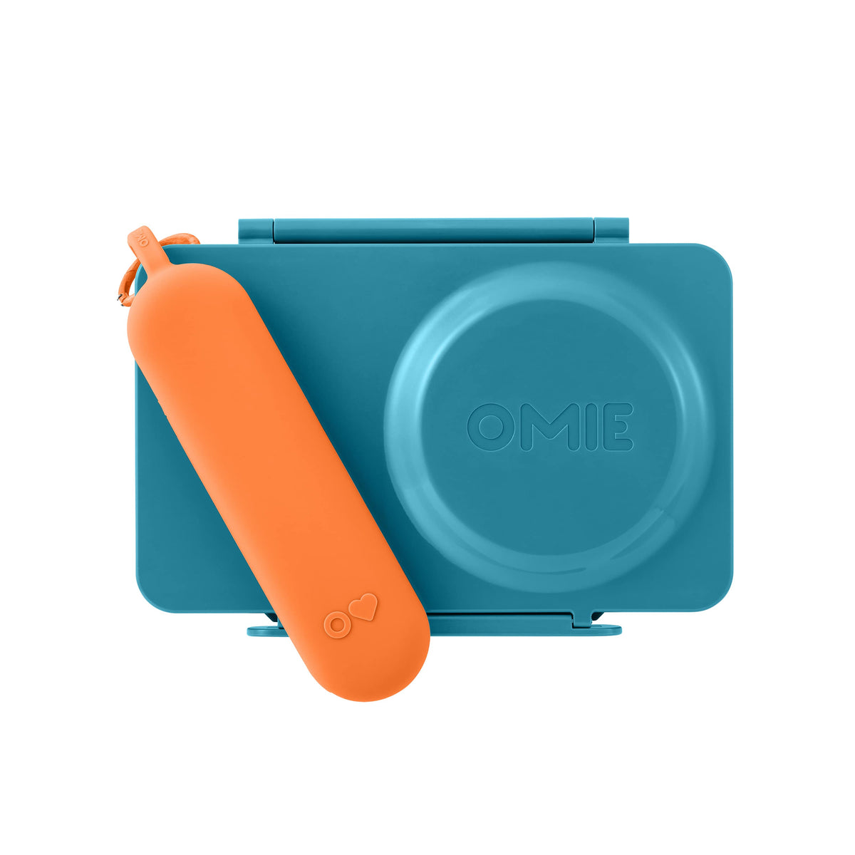 OmieBox UP Pod & Utensil Set - Sunny - BentoBliss