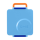 Omie omiebox hot and cold bento box blue sky colour