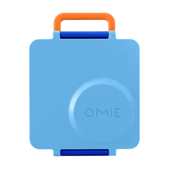 Omie omiebox hot and cold bento box blue sky colour